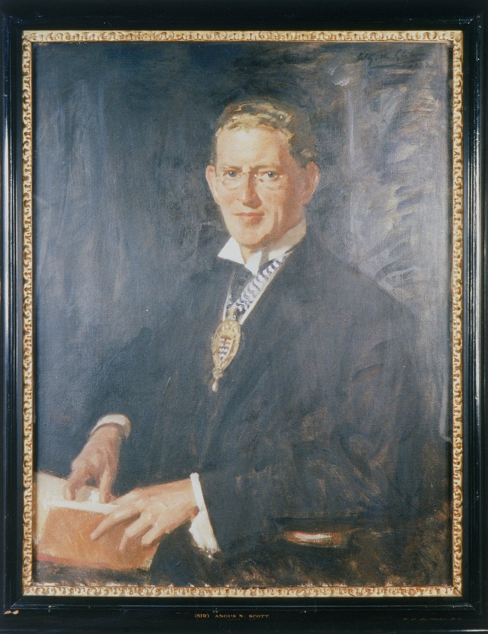 "Sir Angus Newton Scott", 1932 alkotó: Wilfred Gabriel de Glehn