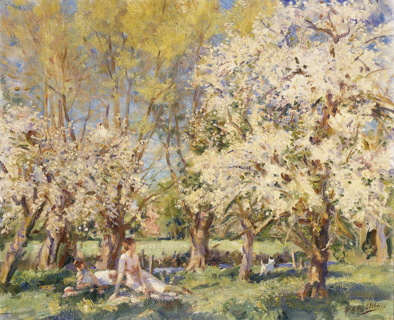 A vidám május hónap alkotó: Wilfred Gabriel de Glehn