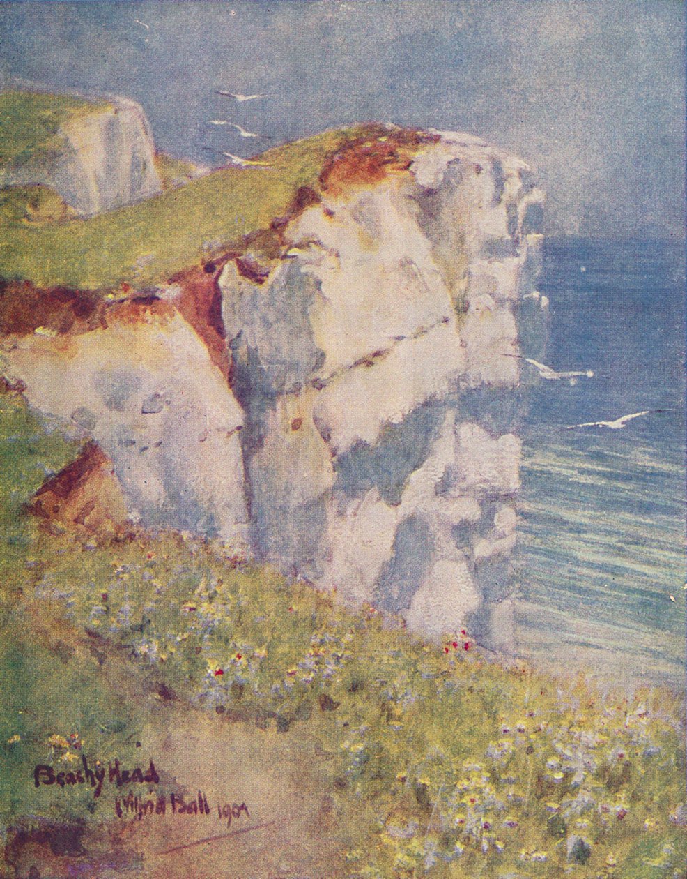 Beachy Head, 1910 alkotó: Wilfrid Williams Ball