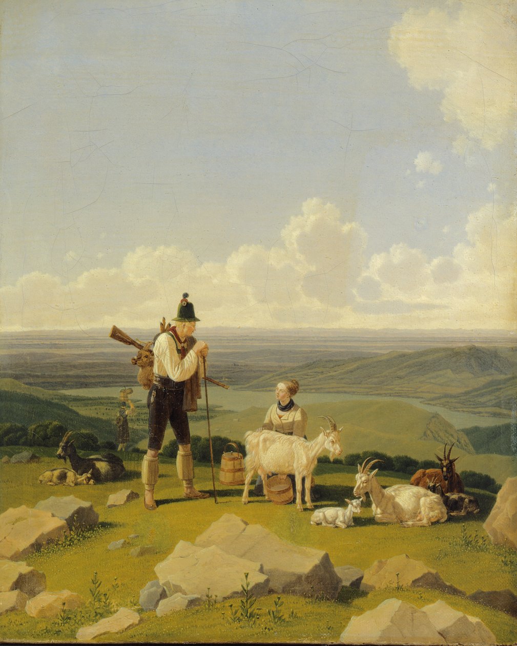 A szarvasvadász, 1826 alkotó: Wilhelm Alexander Kobell