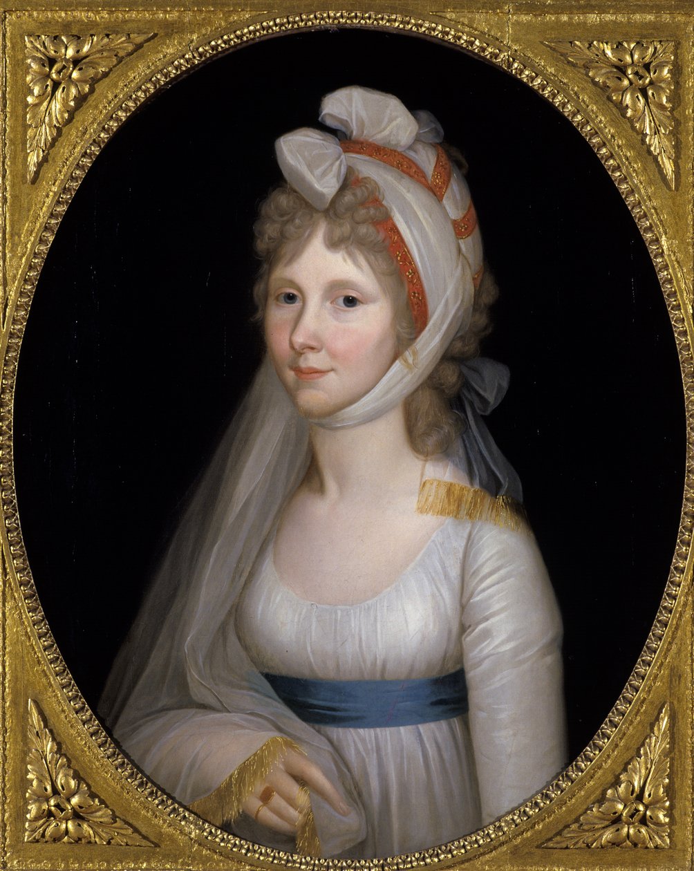 Auguste, Hessen-Kassel örökös hercegnője, 1800 körül alkotó: Wilhelm Baettner