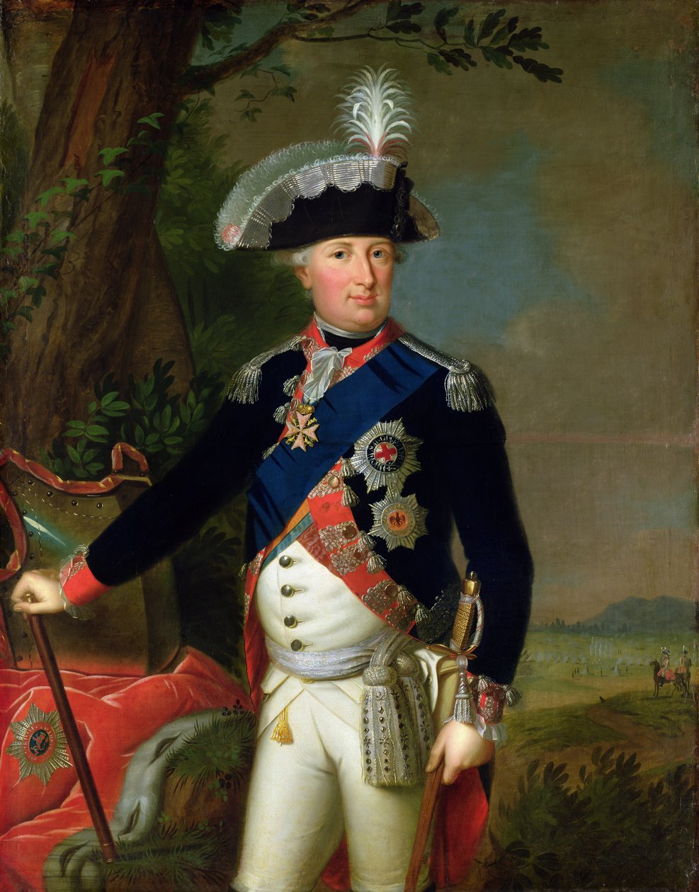 IX. Wilhelm (1743-1821) Hessen-Kassel földgrófja, 1795 körül alkotó: Wilhelm Boettner