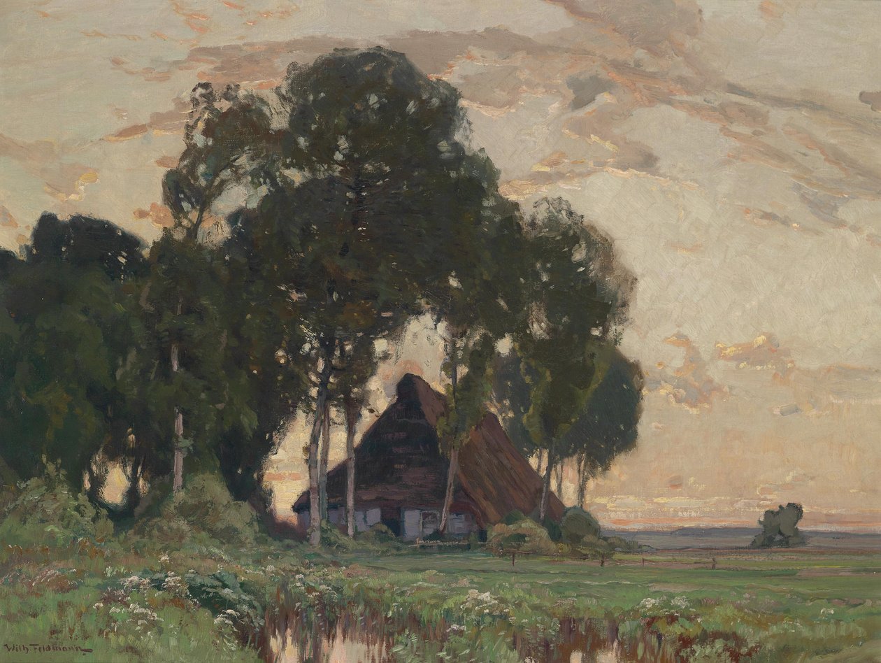 Am Rande des Moors alkotó: Wilhelm Feldmann