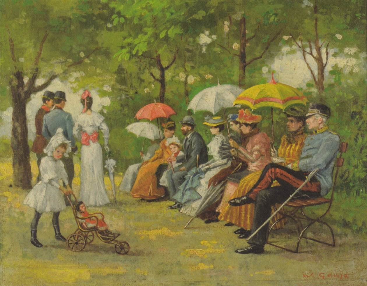  A bűn útja a Práterben alkotó: Wilhelm Gause
