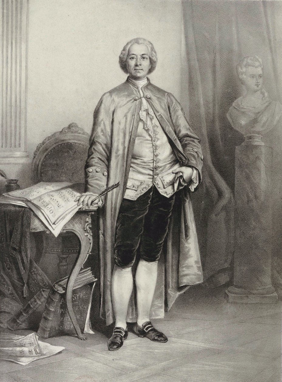 Christoph Willibald Gluck alkotó: Edouard Jean Conrad Hamman