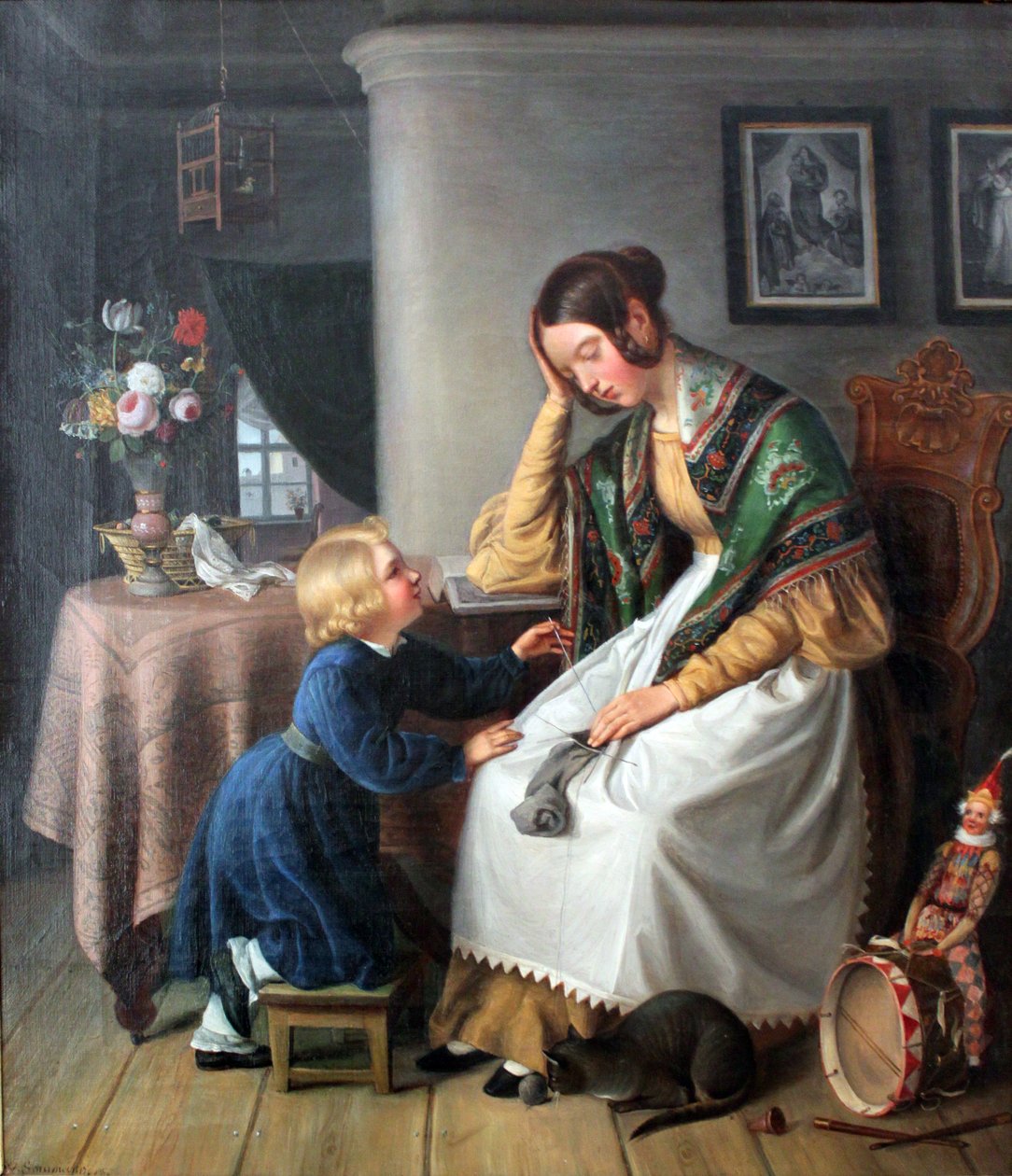 A kötő, aki elaludt alkotó: Wilhelm Schumann