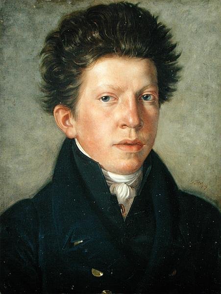 Karl von Bergen (1794-1835), 1819 alkotó: Wilhelm Titel