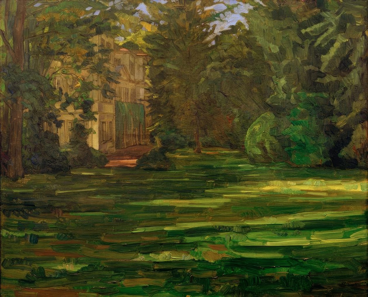 Hemsbach kastély alkotó: Wilhelm Trübner