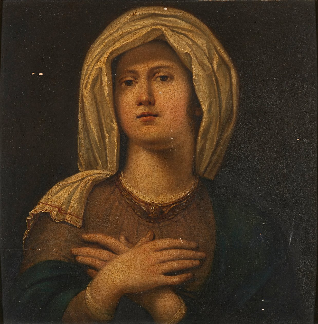 Sybil portréja (olaj a panelen) alkotó: Wilhelm (attr.to) Schadow
