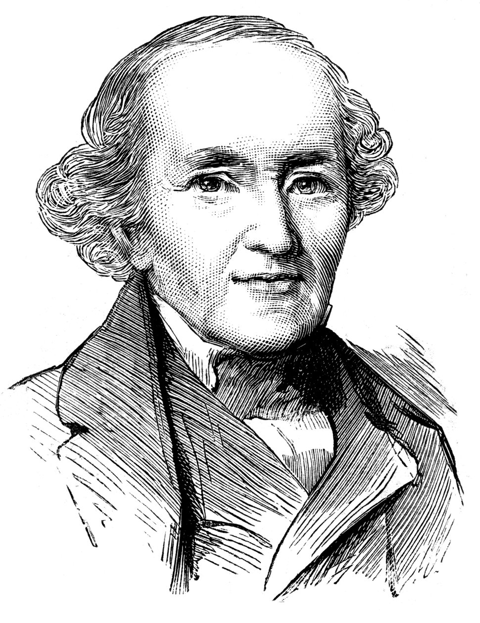Leopold von Ranke 1795-1886, német történész, 1886. alkotó: Wilhelm Auguste Rudolf Lehmann