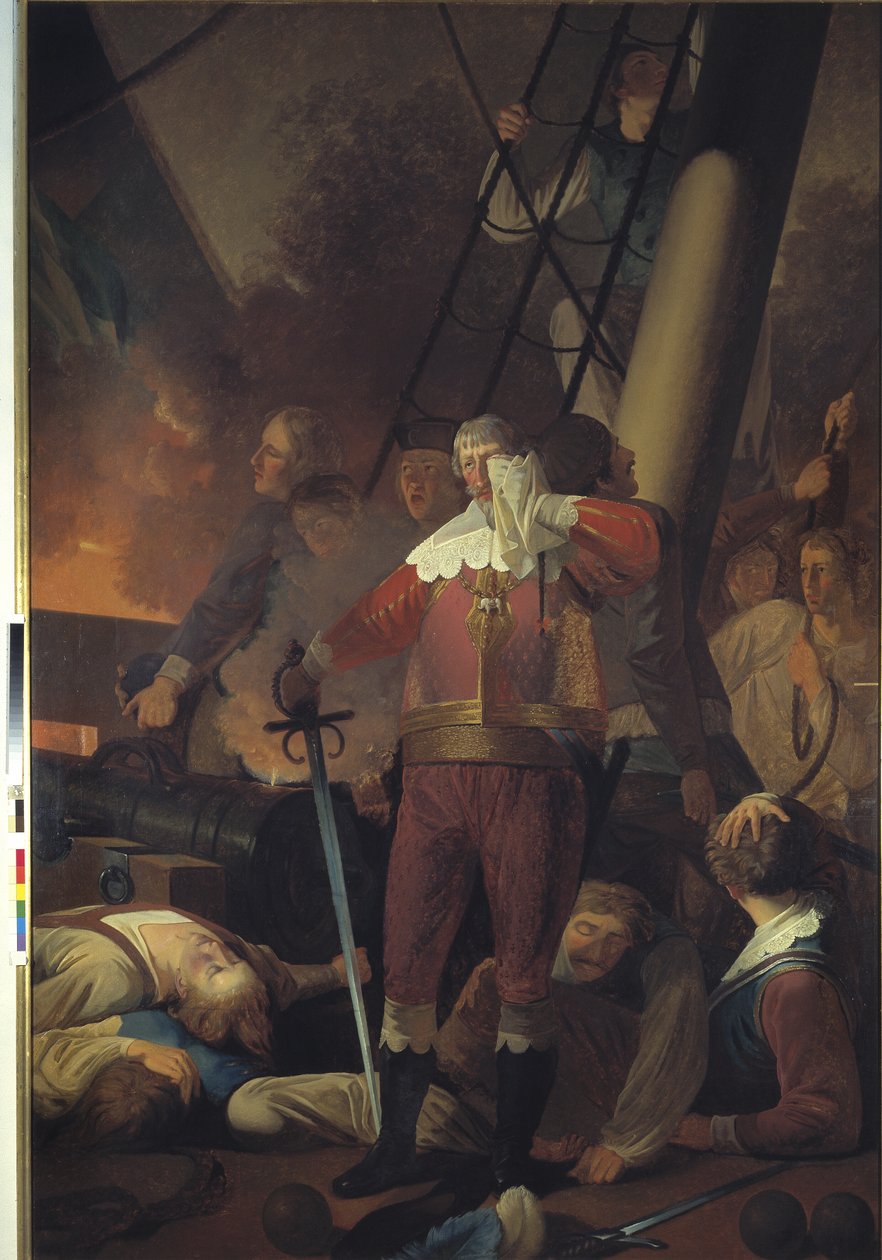 IV. keresztény a „Háromságról” a koldberger heidei csatában 1644-ben alkotó: Wilhelm Bendz