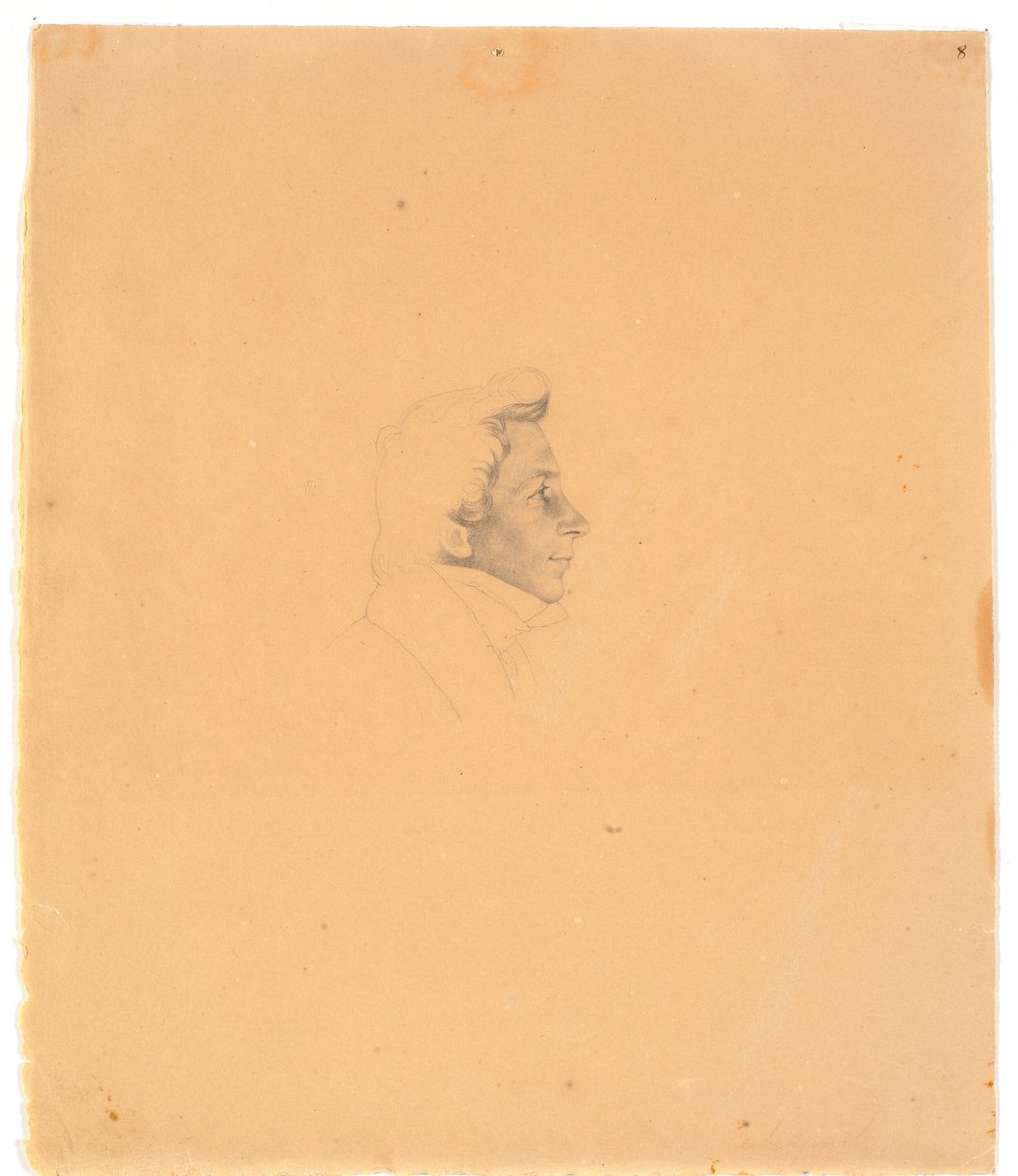 Porträt von Bernhard Stange alkotó: Wilhelm Bendz