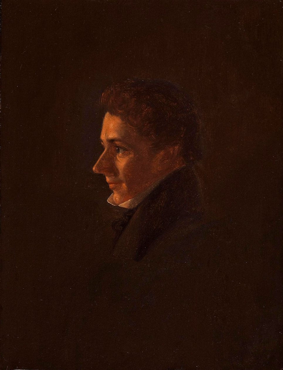 Christian Morgenstern portréja alkotó: Wilhelm Bendz
