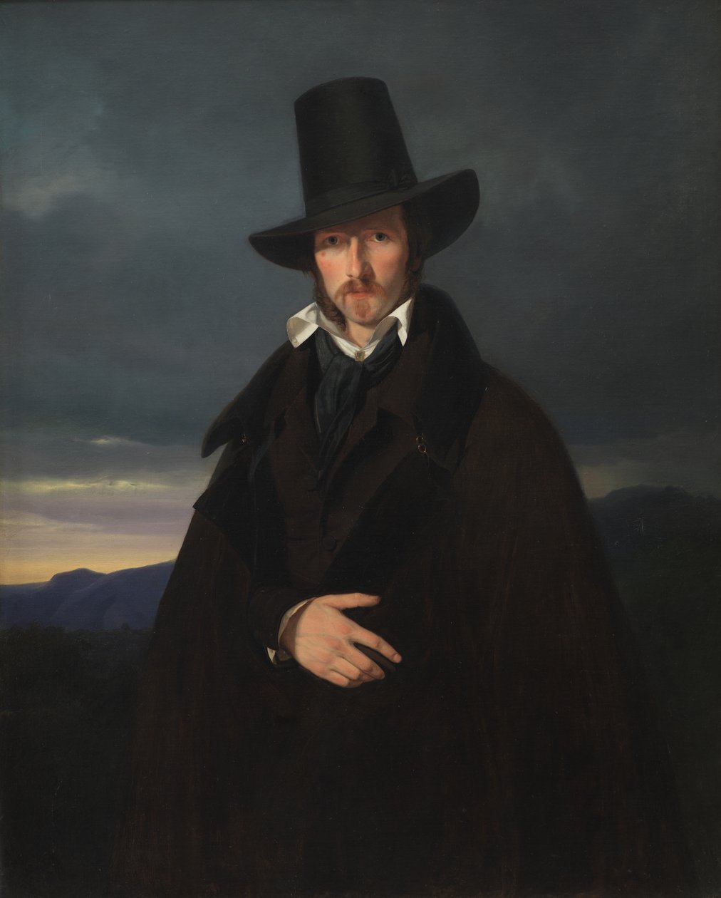 Wilhelm von Kaulbach német festő portréja alkotó: Wilhelm Bendz