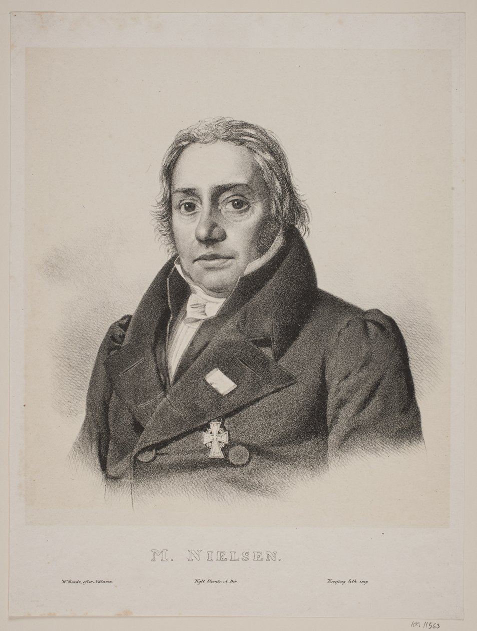Michael Nielsen igazgató alkotó: Wilhelm Bendz