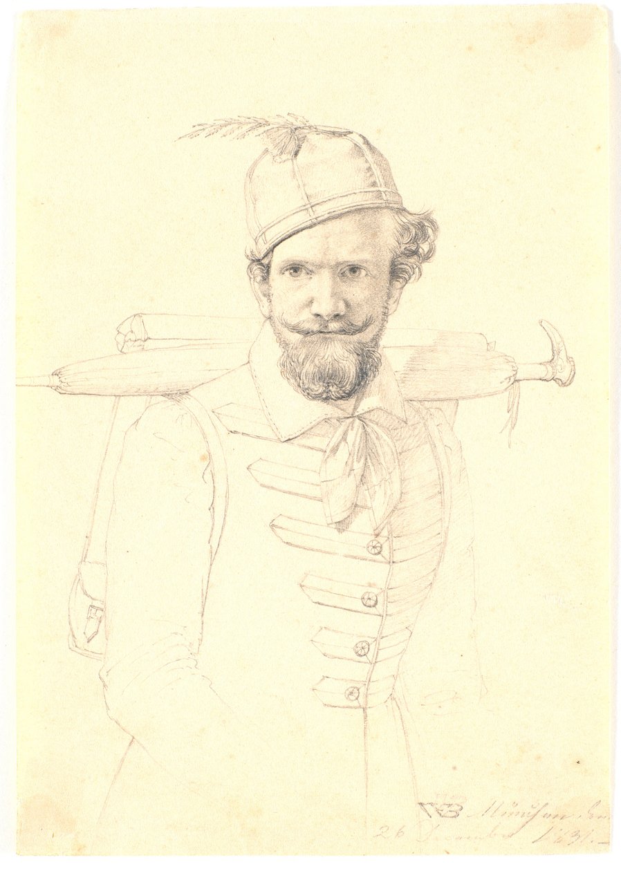 Önarckép tövisekkel alkotó: Wilhelm Bendz