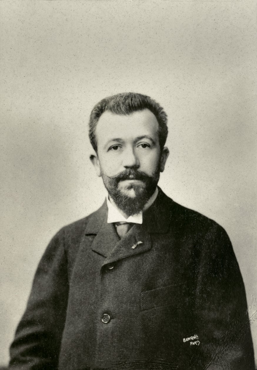 Henri Lavedan portréja (fotó) alkotó: Wilhelm Benque