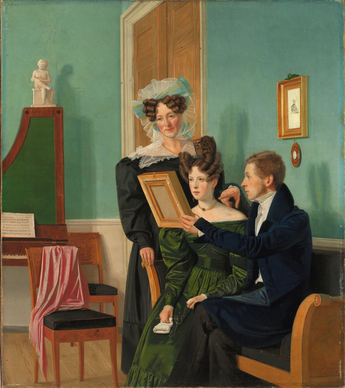 A Raffenberg család alkotó: Wilhelm Ferdinand Bendz