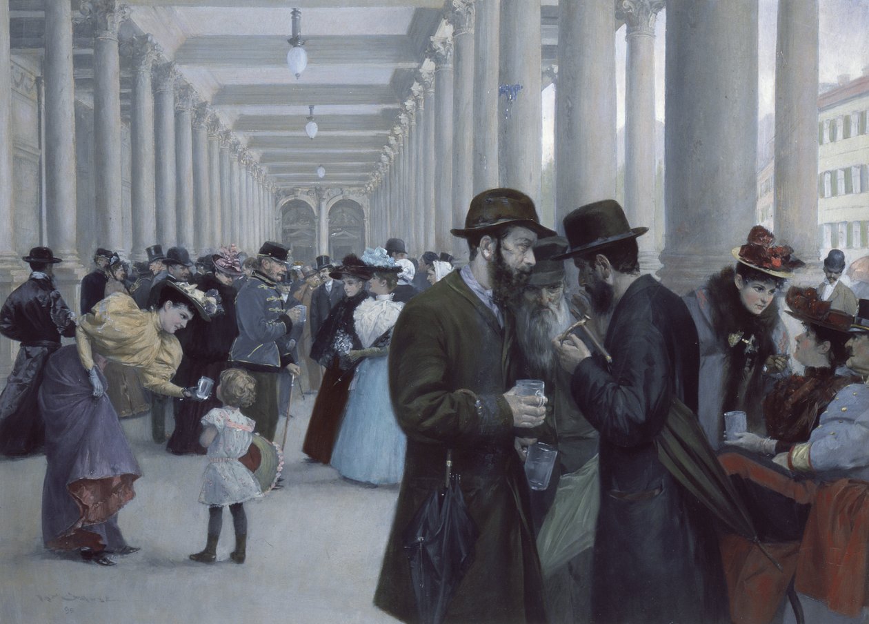 Mühlbrunn-oszlop (The Mill Spring Colonnade) alkotó: Wilhelm Gause