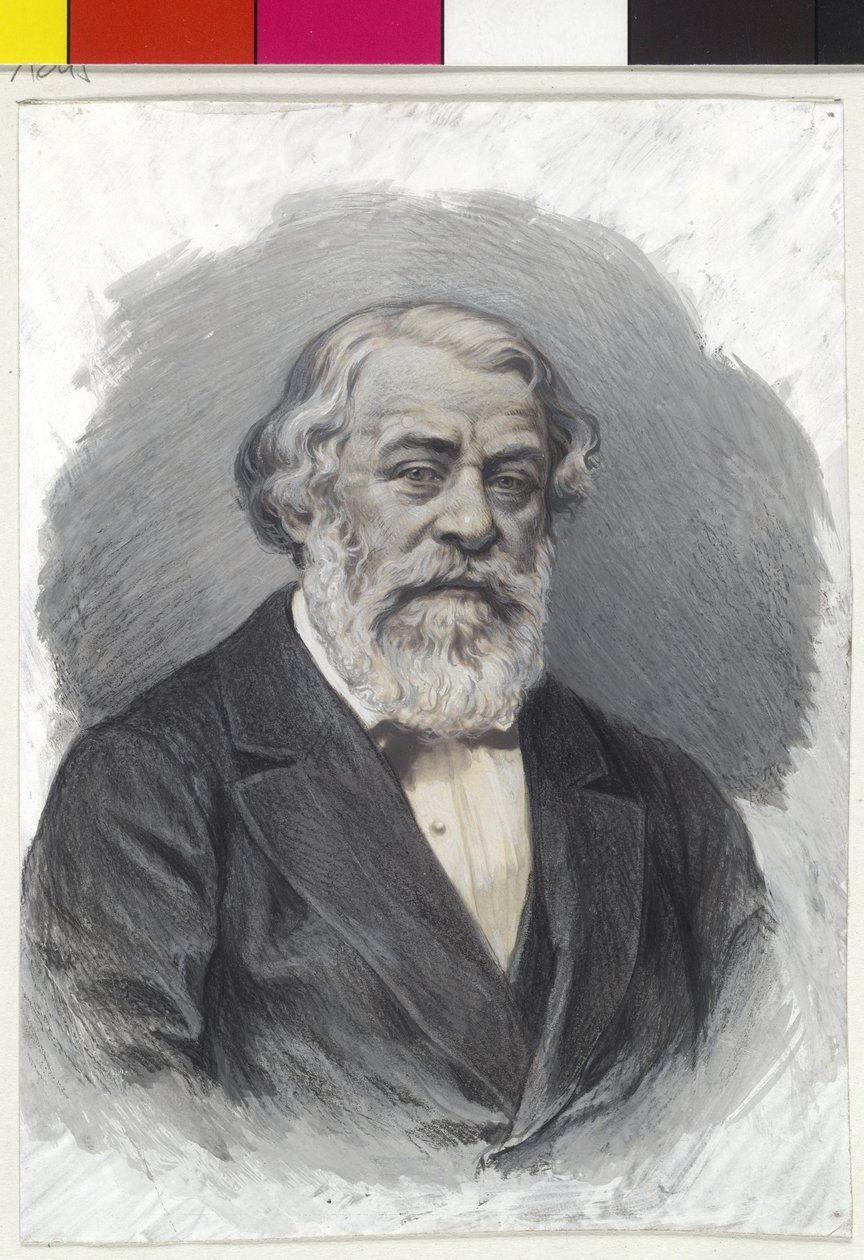 Eudoxius Hormuzaki báró (Eudoxiu Hurmuzaki) alkotó: Wilhelm Hecht