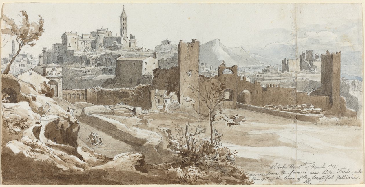 Viterbo alkotó: Wilhelm Heinrich Ludwig Gruner