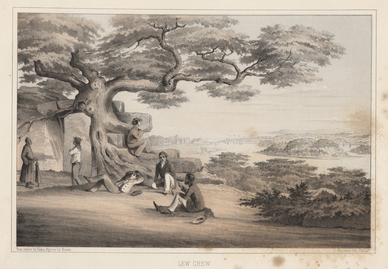 Lew Chew, 1855 alkotó: Wilhelm Joseph Heine