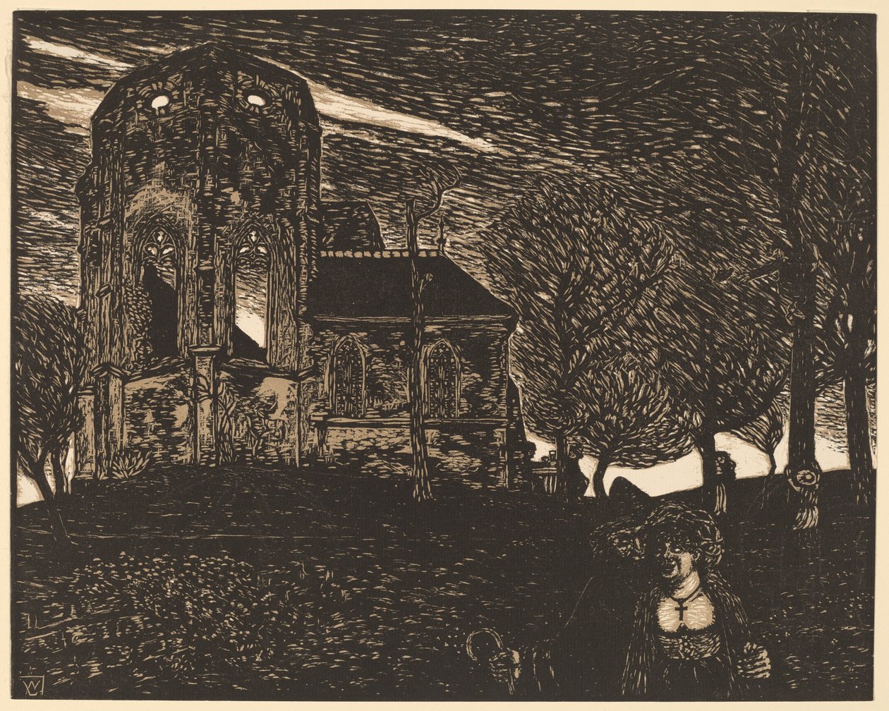 Tavaszi vihar alkotó: Wilhelm Laage