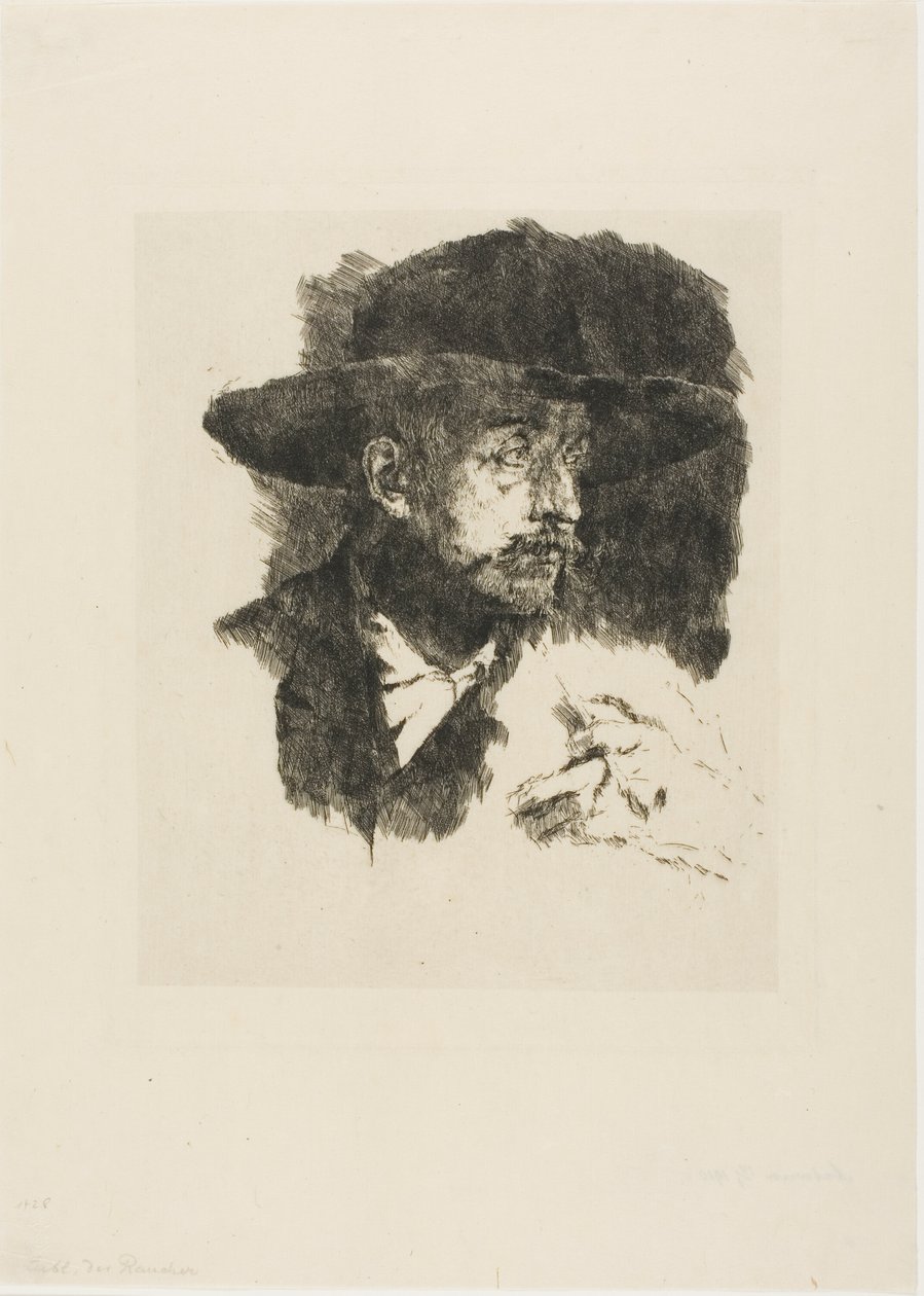 A dohányos alkotó: Wilhelm Maria Hubertus Leibl