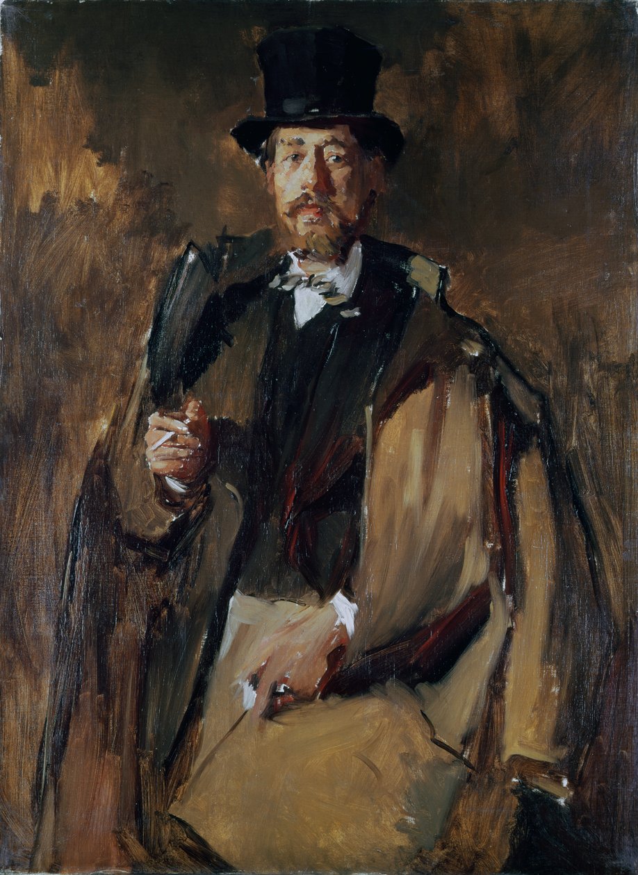 Portrait of Pal Szinyei Merse (1845-1920) alkotó: Wilhelm Maria Hubertus Leibl