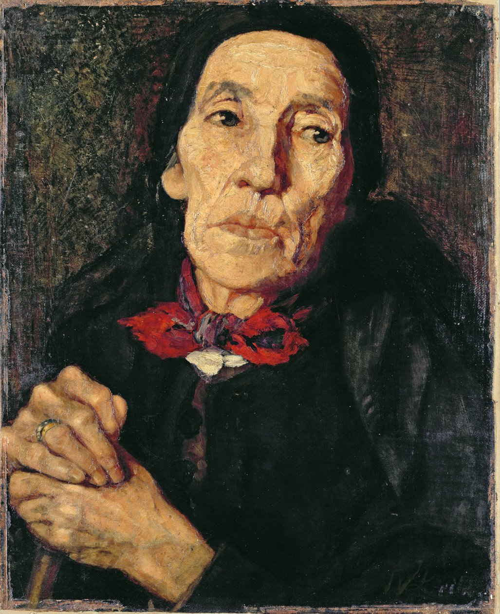 Az öreg gazda, 1875 alkotó: Wilhelm Maria Hubertus Leibl