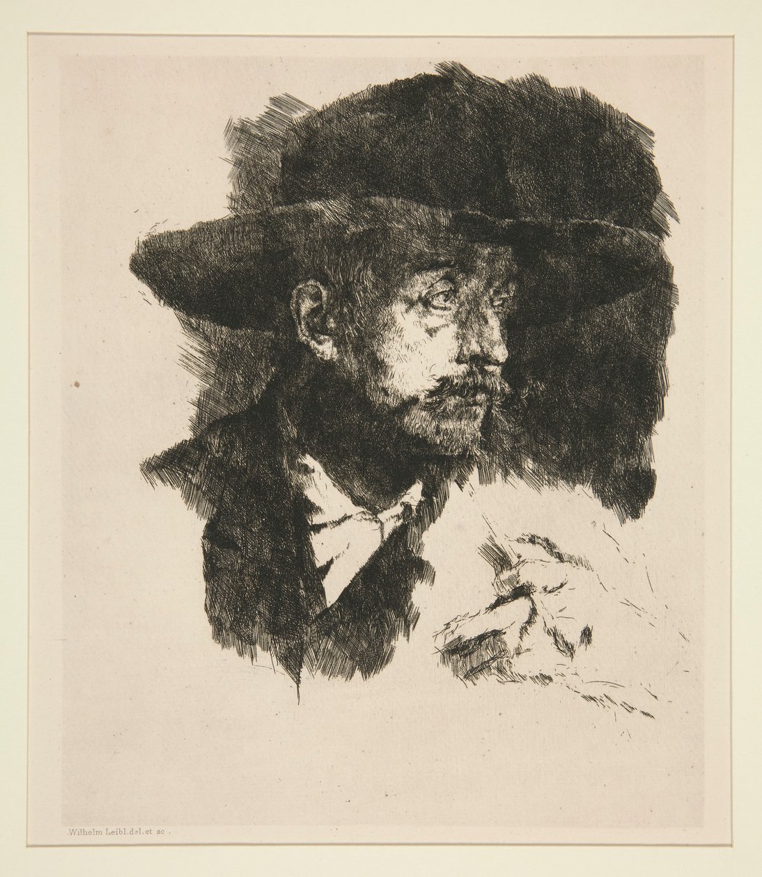 Egy dohányos alkotó: Wilhelm Maria Hubertus Leibl