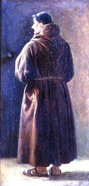Egy szerzetes, Róma alkotó: Wilhelm Marstrand