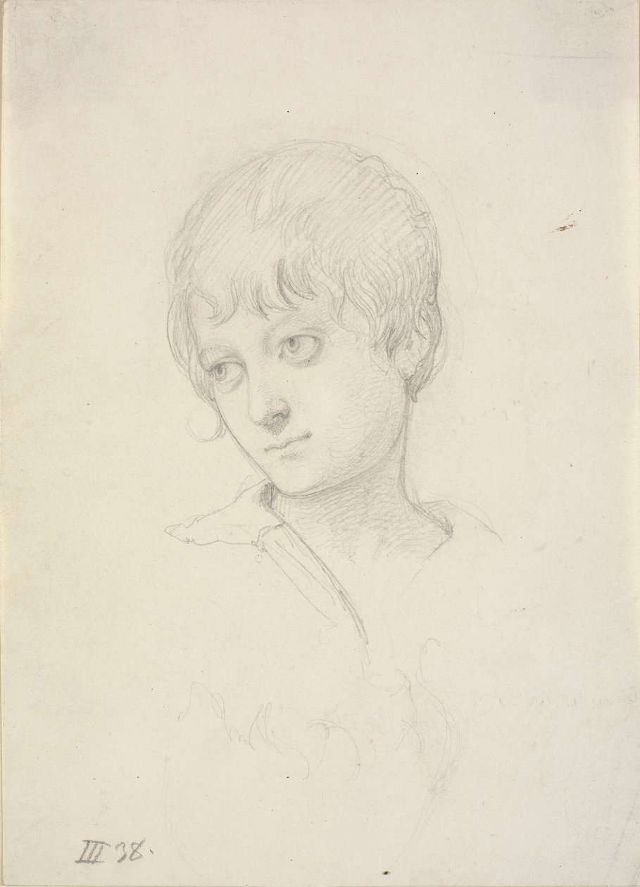 Fiúfej alkotó: Wilhelm Marstrand
