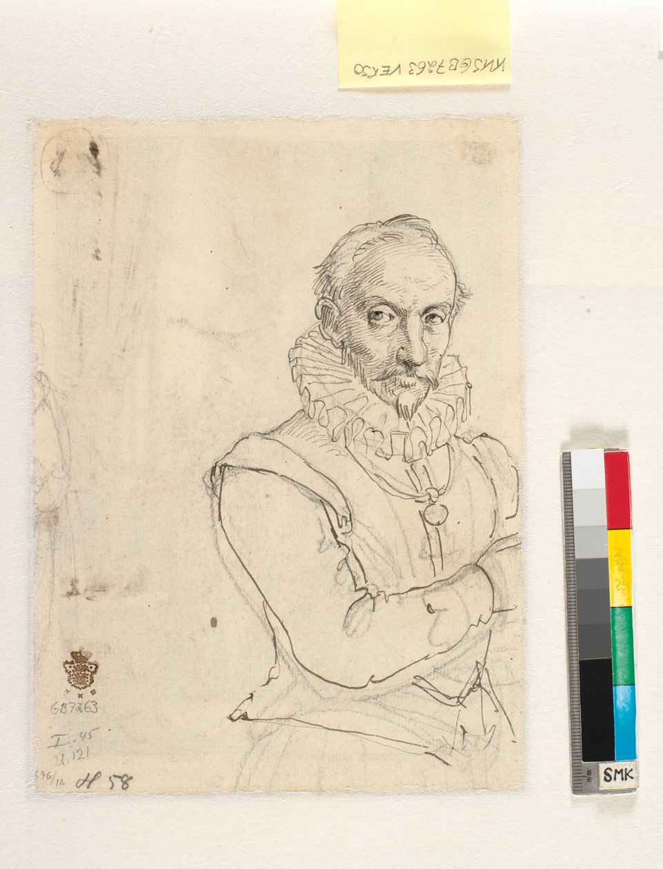 Egy nemes, IV. Keresztély idején alkotó: Wilhelm Marstrand