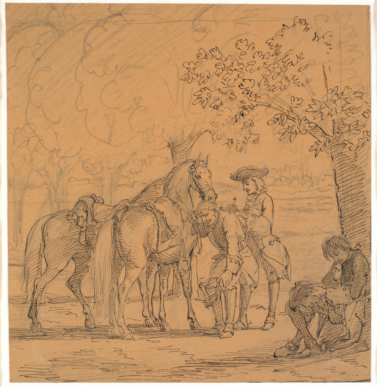 V. Frederik helyt ad a teológus kérelmének (C. D. Biehls Breve, szerk. 1865) alkotó: Wilhelm Marstrand