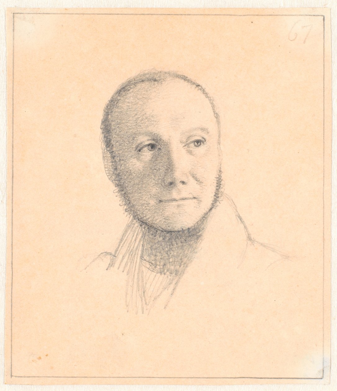 Christian Waagepetersen borkereskedő, tanácsos, udvari ügynök portréja alkotó: Wilhelm Marstrand