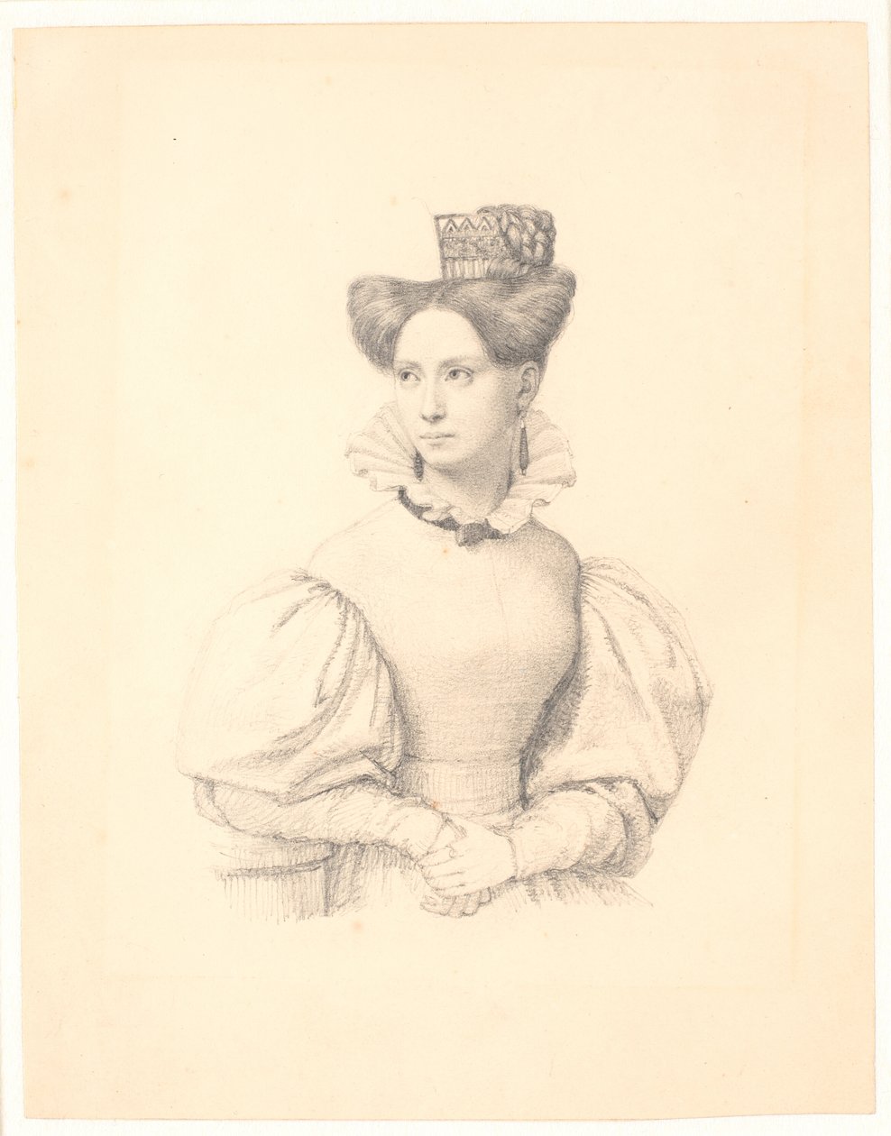 Sophie Frederikke Raffenberg portréja alkotó: Wilhelm Marstrand