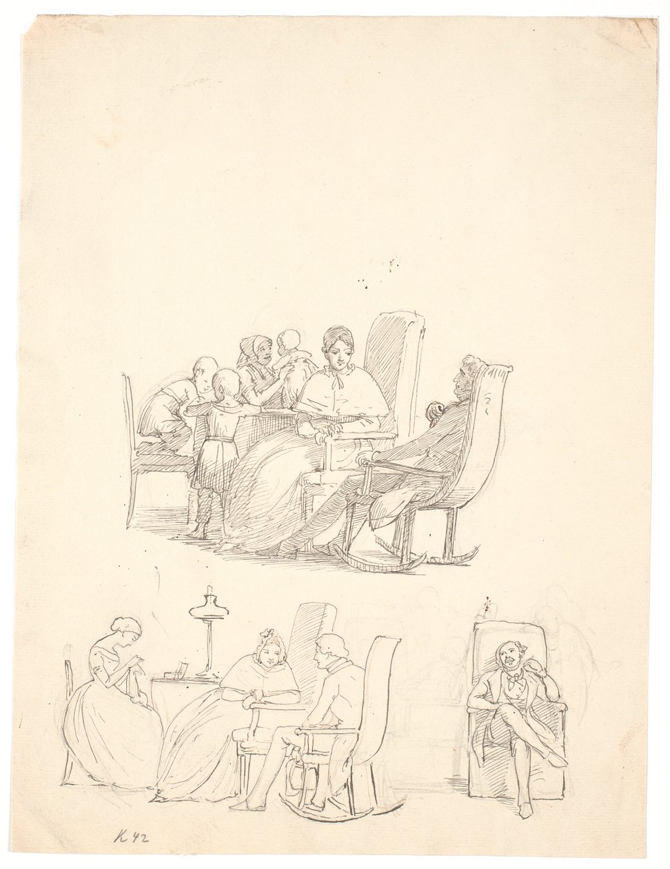 Visitscener alkotó: Wilhelm Marstrand