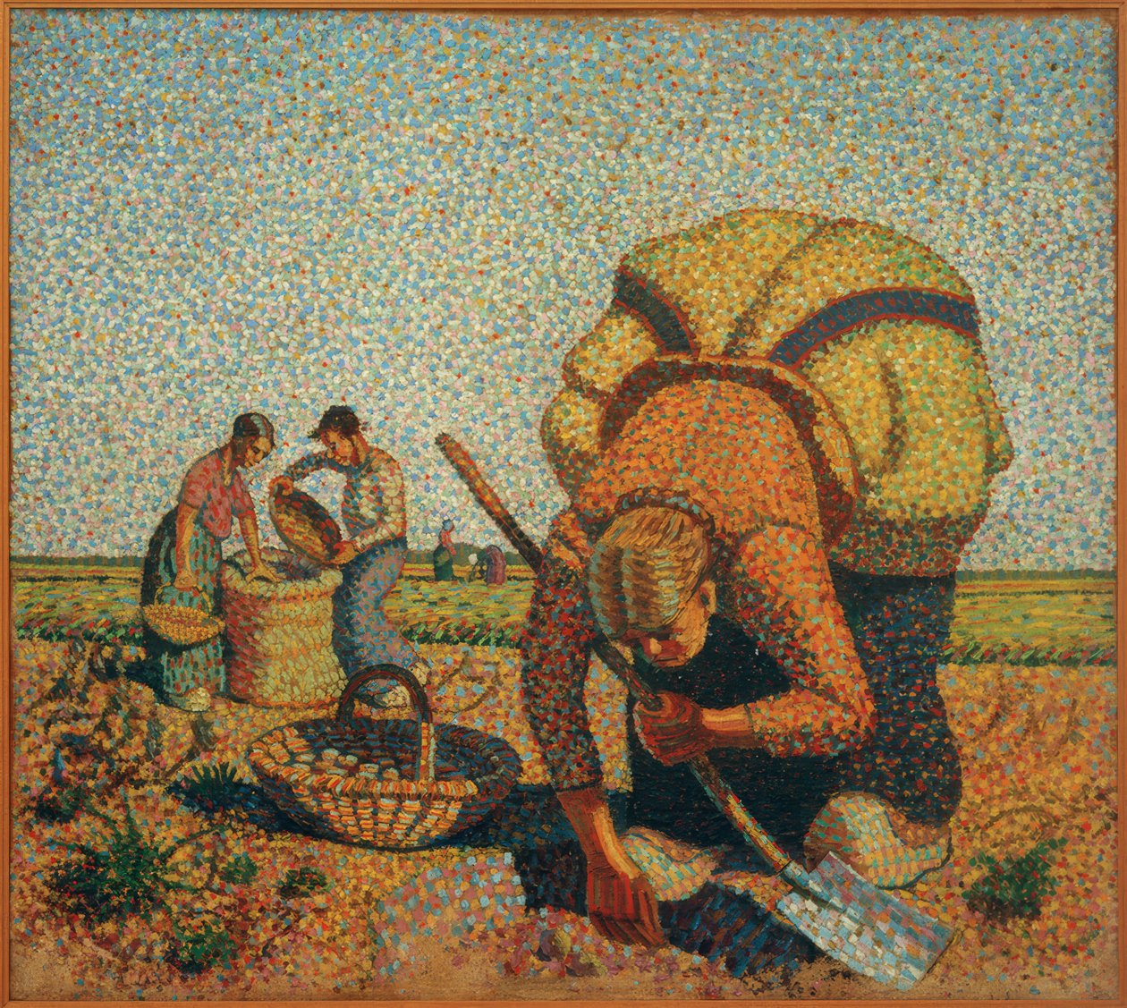 Kartoffelernte II alkotó: Wilhelm Morgner