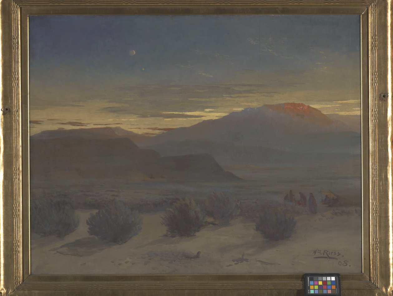 Wyoming-sivatag alkotó: Wilhelm Riess