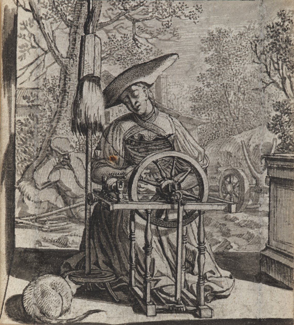 A Lusta Szolgálat-Messenger Jester alkotó: Wilhelm Stettler