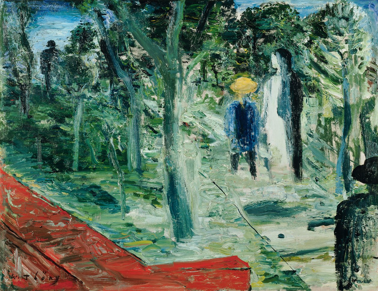 Park (vasárnap délután) alkotó: Wilhelm Thöny