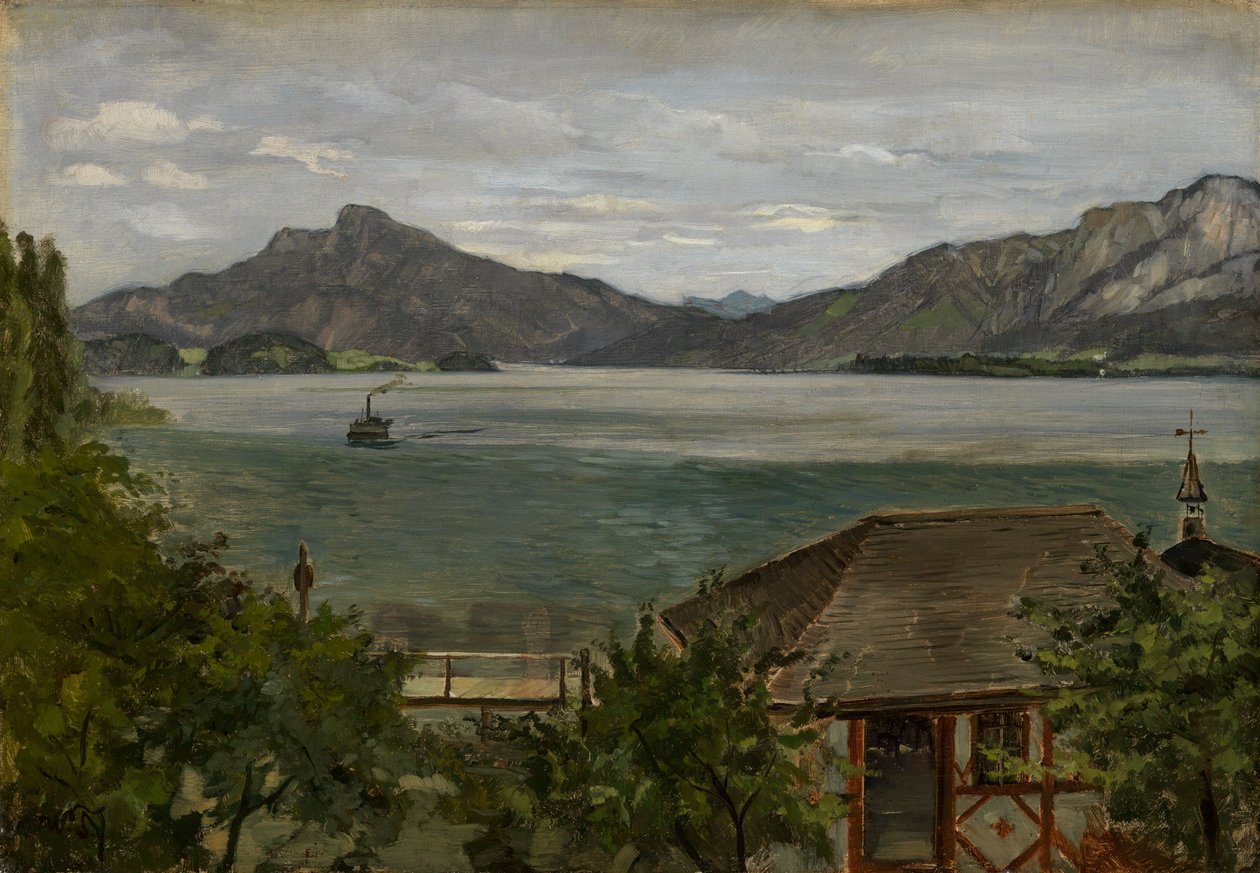 A Mondsee-tónál alkotó: Wilhelm Trübner