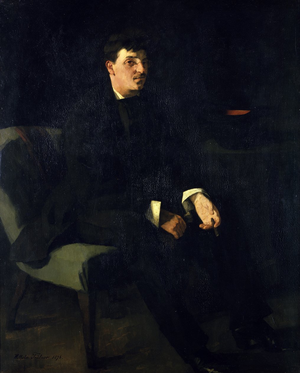 Carl Schuch festő alkotó: Wilhelm Trübner