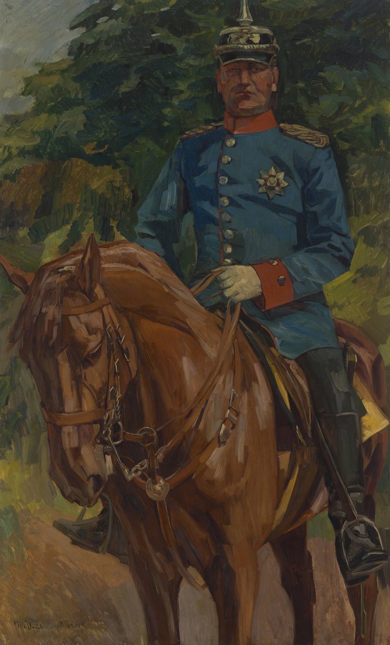 lovas portré alkotó: Wilhelm Trübner