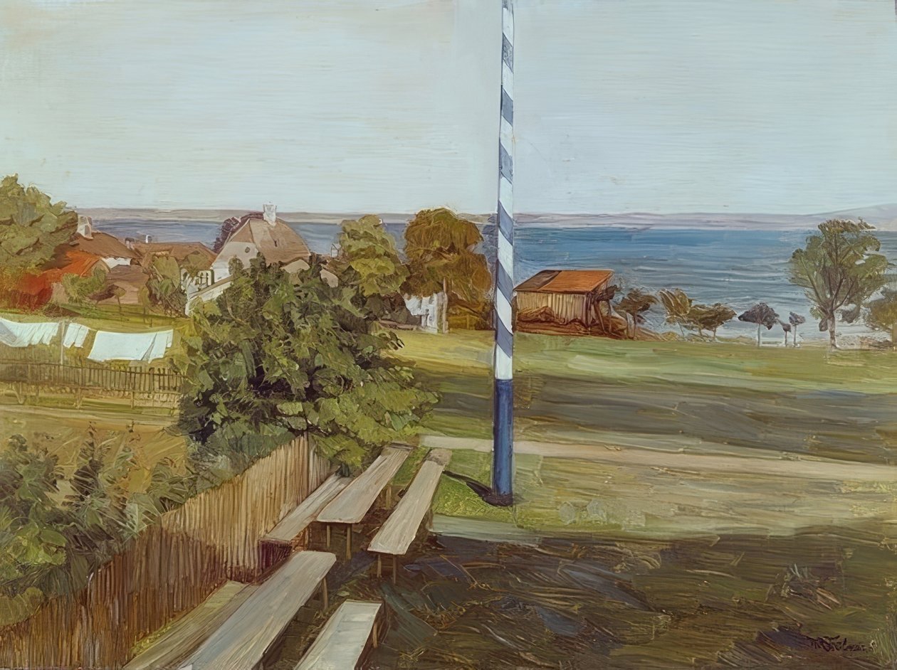 Taverna a Herrenchiemsee-n alkotó: Wilhelm Trübner