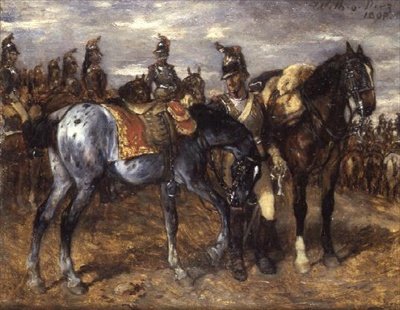 Lovasság a parádén alkotó: Wilhelm Von Diez