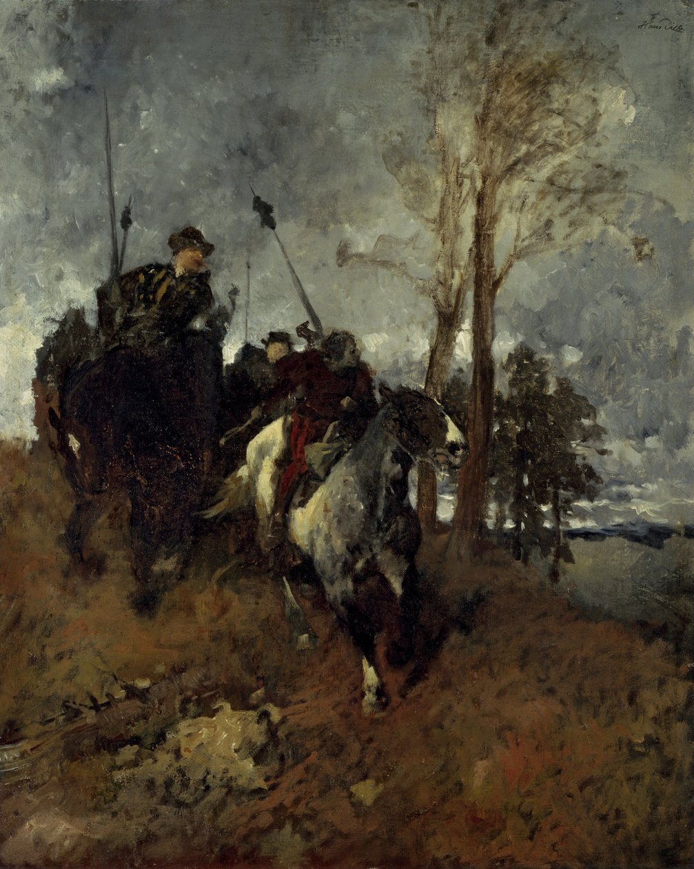 bokor lovag alkotó: Wilhelm Von Diez