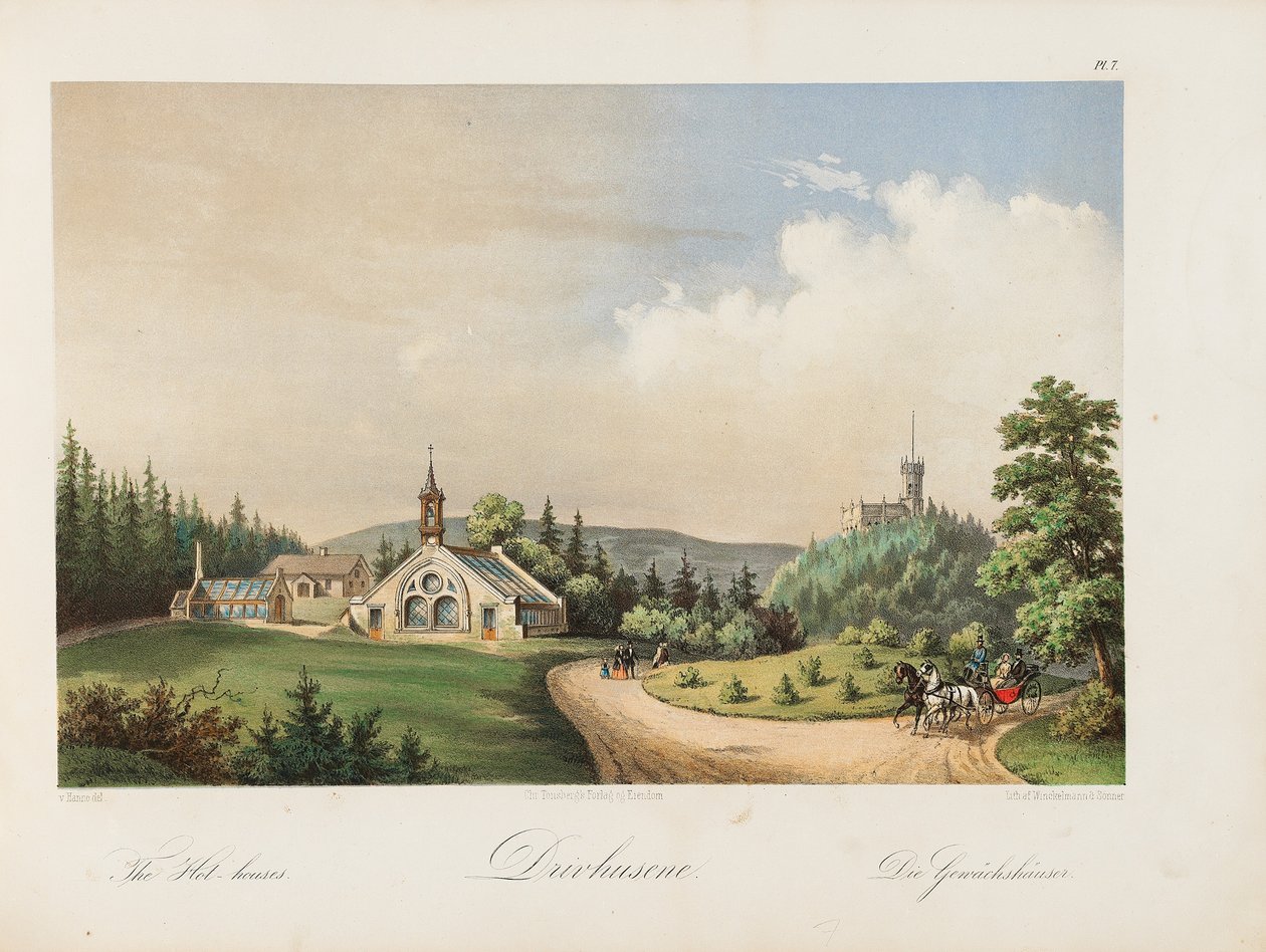 Oscarshal melegházak, 1852 alkotó: Wilhelm von Hanno