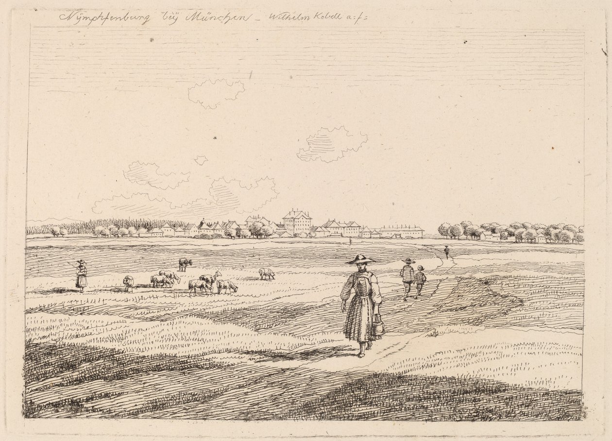 Nymphenburg alkotó: Wilhelm von Kobell
